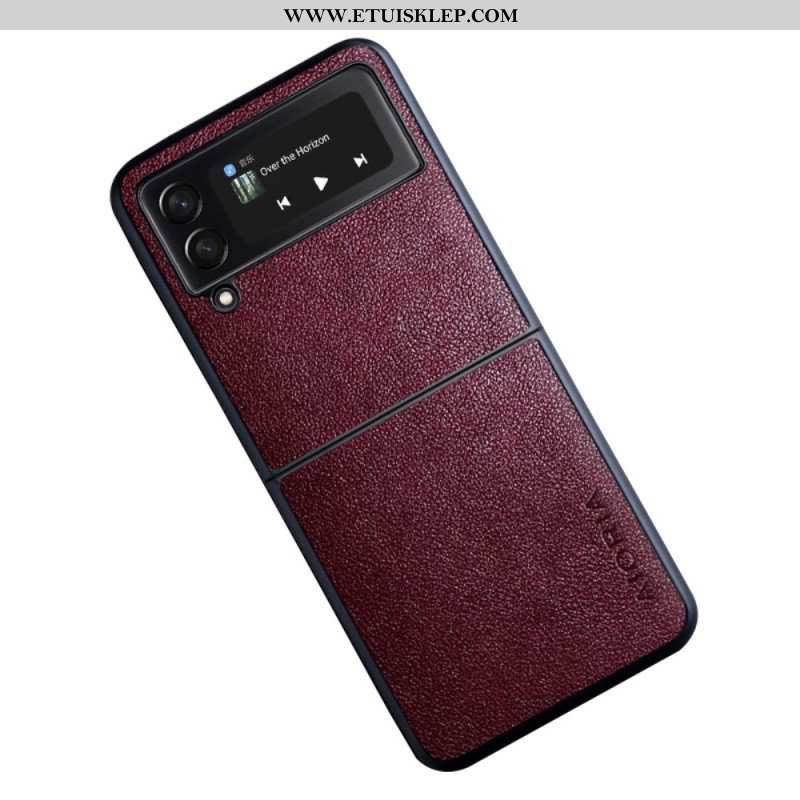 Etui do Samsung Galaxy Z Flip 4 Etui Folio Efekt Skóry Aioria